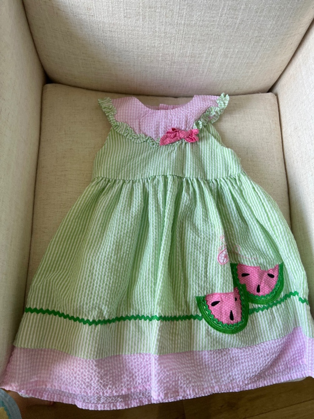 Simply Smock Watermelon Dress 18 Month